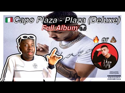 🇬🇧BRITISH REACT TO ITALIAN RAP!! 🇮🇹 | Capo Plaza - Plaza (Deluxe) ALBUM REACTION | UK🇬🇧