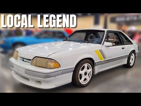 Thumbnail for The Most UNIQUE BARN FIND Saleen SSC FoxBody Ever? by Iveco, Saleen