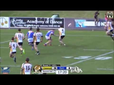 Real NRL Round 11 Under 23's Highlights - Cessnock V Kurri Kurri