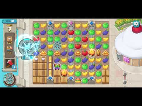 We Bare Bears Match3 Repairs Level 803 - No Boosters