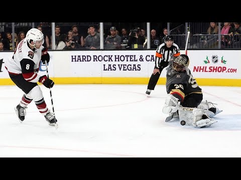 Coyotes and Golden Knights settle things in the shootout