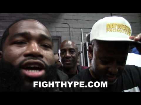 ADRIEN BRONER REVEALS TEAM PACQUIAO CALLED HIM TO MAKE A FIGHT; DETAILS CONVO WITH ADVISER