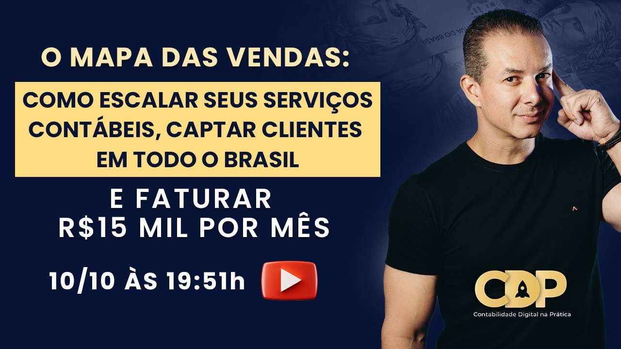 O MAPA DAS VENDAS - Como escalar seus serviços contábeis, captar clientes em todo o Brasil!