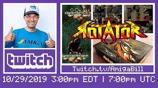 10/29/2019 Commodore Amiga - First Look at New Amiga Game "Rotator" With The Developers