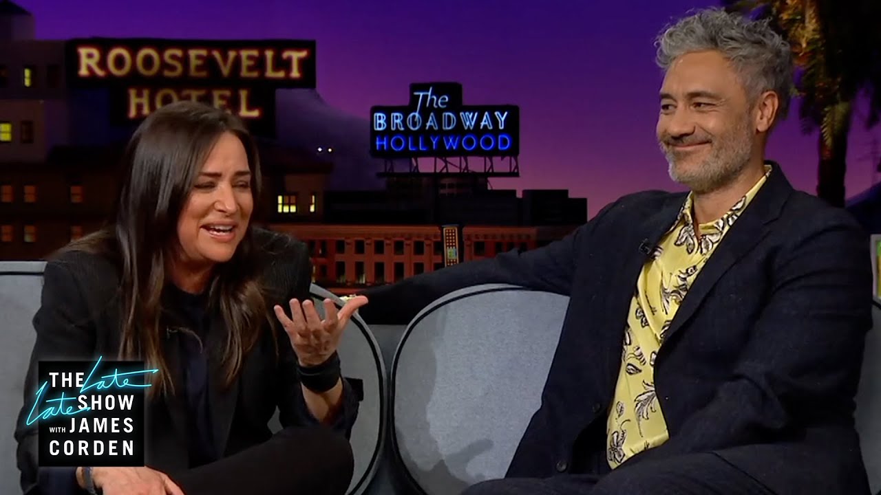 How British Are Pamela Adlon & Taika Waititi? - YouTube
