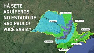 Há sete aquíferos no Estado de São Paulo! Você sabia?