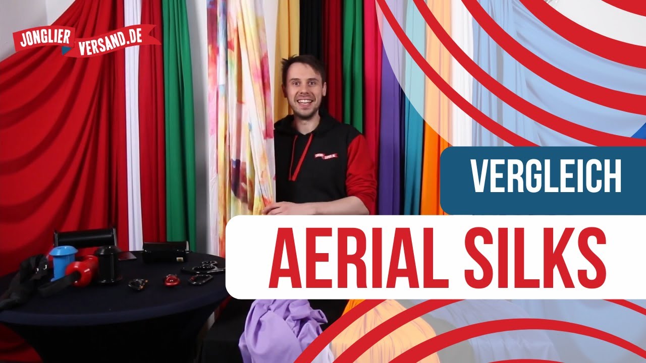 product video Prodigy Tissu - Aerial Silk - Vertikaltuch - Multicolour