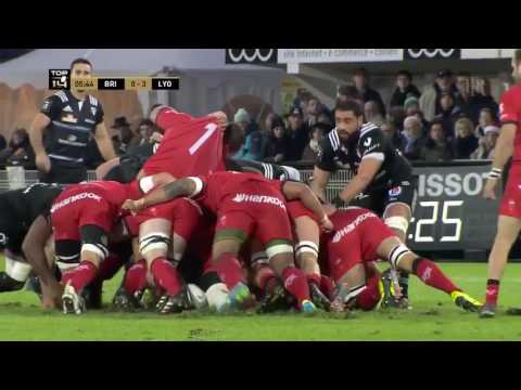 TOP14  R14   Brive vs Lyon 23 12 2016