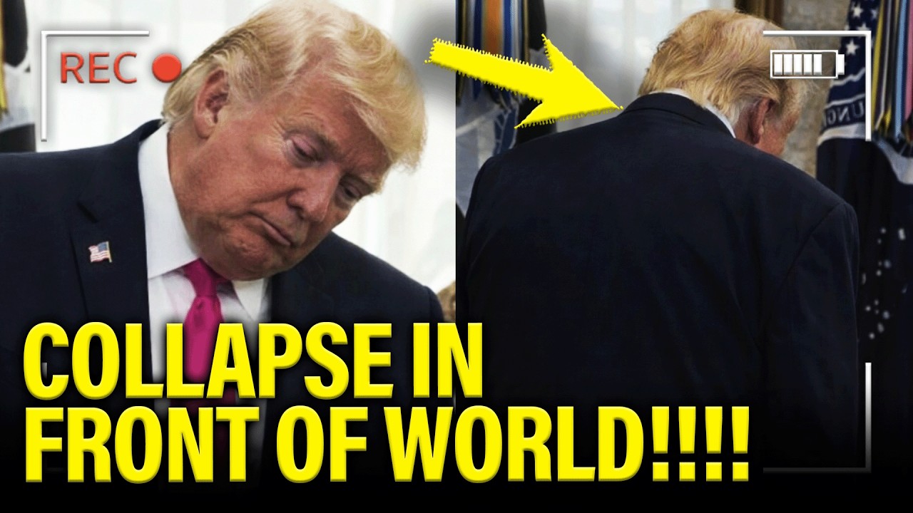 Trump’s HEALTH COLLAPSES in Front of World DURING WAR!!!