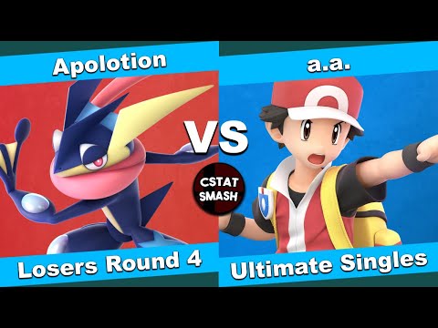 No Caps 25 Losers Round 4 - Apolotion (Greninja) vs CV| a.a. (Pokemon Trainer) - SSBU