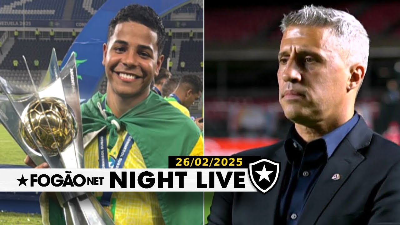 NIGHT LIVE | Botafogo encaminha contratação de Wesley; Hernán Crespo é a bola da vez? NIGHT LIVE | Botafogo encaminha contratação de Wesley; Hernán Crespo é a bola da vez?