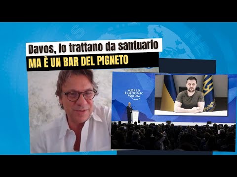 Zuppa di Porro 26 mag - Davos, lo trattano da santuario ma è un bar del Pigneto