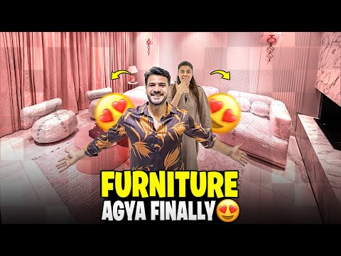 New furniture of the new house has arrived 😍|| The amount of cash is very shameful today 😩