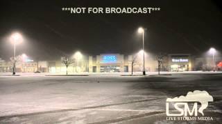 preview picture of video '1-2-15 Lubbock, Texas Snow & Ice'
