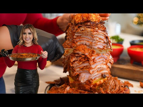 How to Make the BEST TACOS AL PASTOR in the Oven, perfect for your next TAQUIZA!