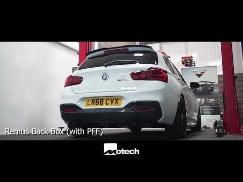 BMW M140 2018 PPF OPF Remus exhaust ( rear box )