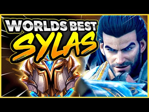 #1 SYLAS WORLD PERFECT SCORE AND GAMEPLAY (S+ BUILD) - League of Legends