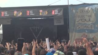 The Devil Wears Prada - Intro/Danger Wildman - Warped Tour Chicago