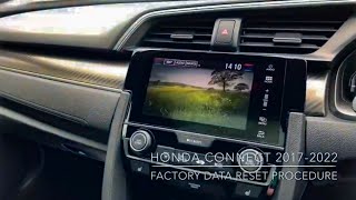 Reset your Honda Connect Unit