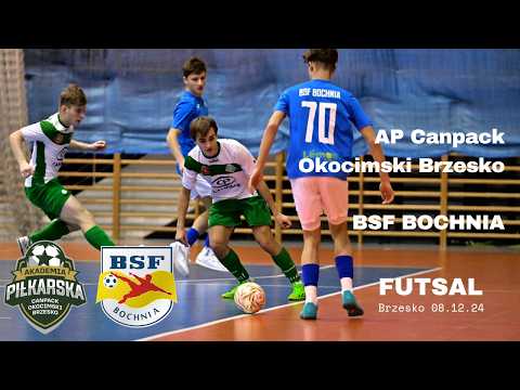 AP Canpack Okocimski Brzesko - BSF Bochnia 08.12.24 CLJ BRAMKI