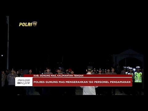 PRESISI UPDATE : POLRES GUNUNG MAS PENGAMANAN DEBAT PUBLIK PILKADA (16.00) 27/10/2024