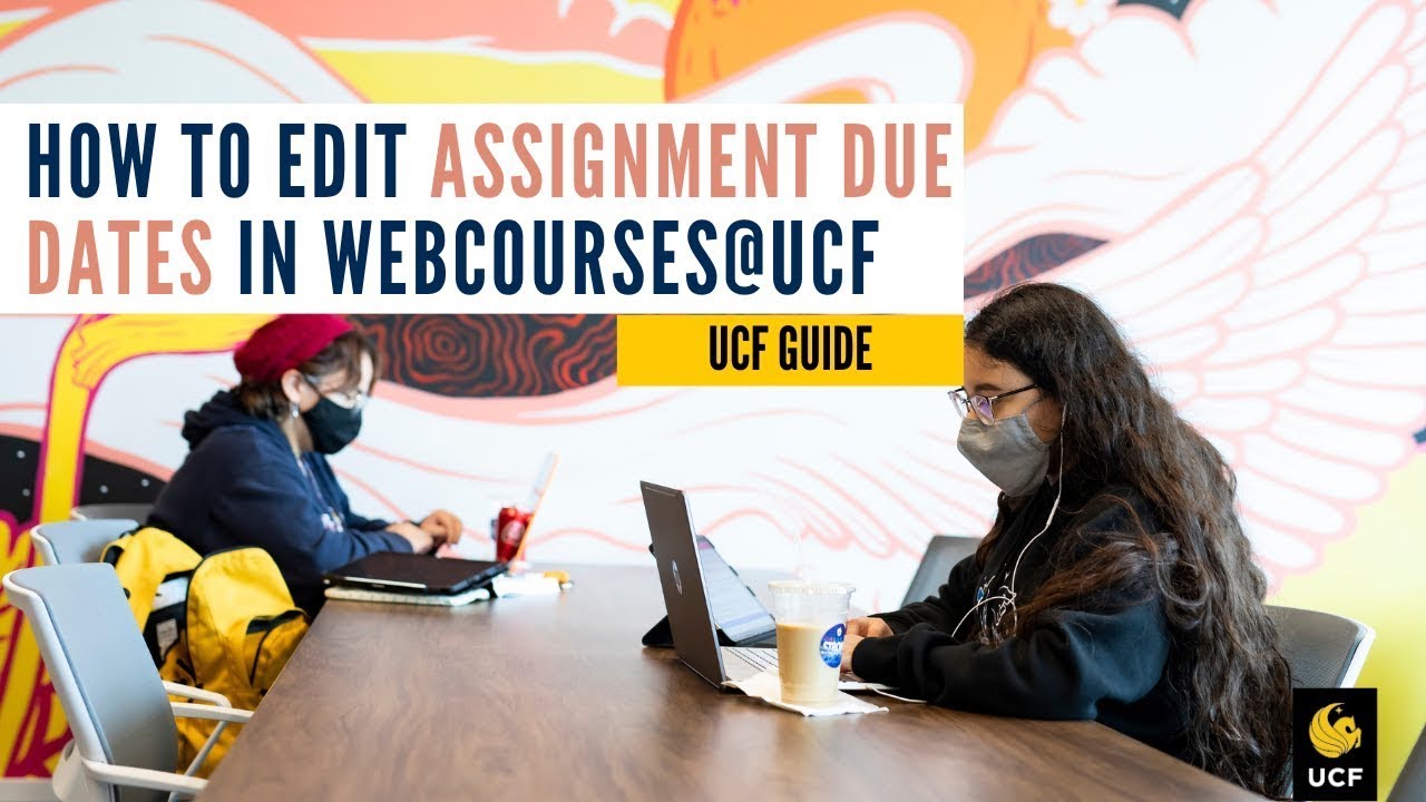 How to Edit Assignment Due Dates in Webcourses
