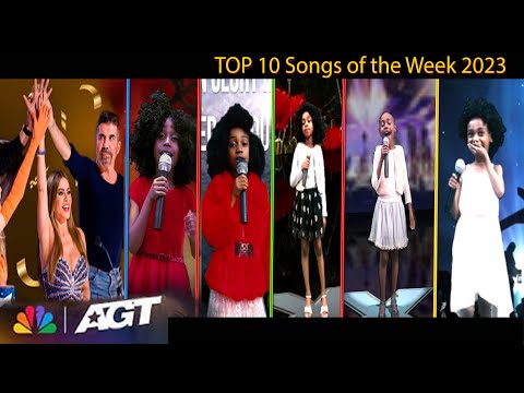 America's Got Talent 2023: Top 10 BEST Auditions!! viral AGT #viral