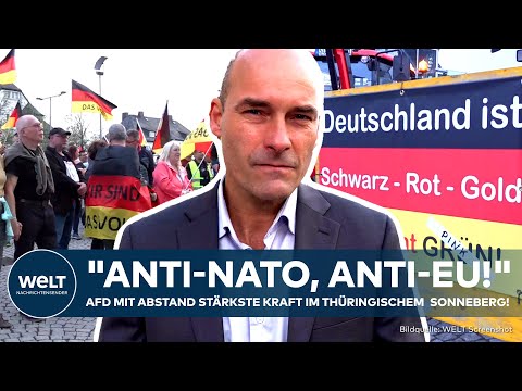 Video Thumbnail: THÜRINGEN-WAHL: "AfD-Hochburg!" Reporter vor TV-Duell in Sonneberg!