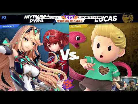 Clocktower Smash 124 - WQ - Tomato.exe (Pyra/Mythra) vs. fluxWaver (Lucas) - SSBU