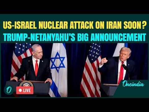 Trump-Netanyahu DECLARE US-Israel Vs Iran War LIVE| US-Israel to DROP Bombs in Tehran On…