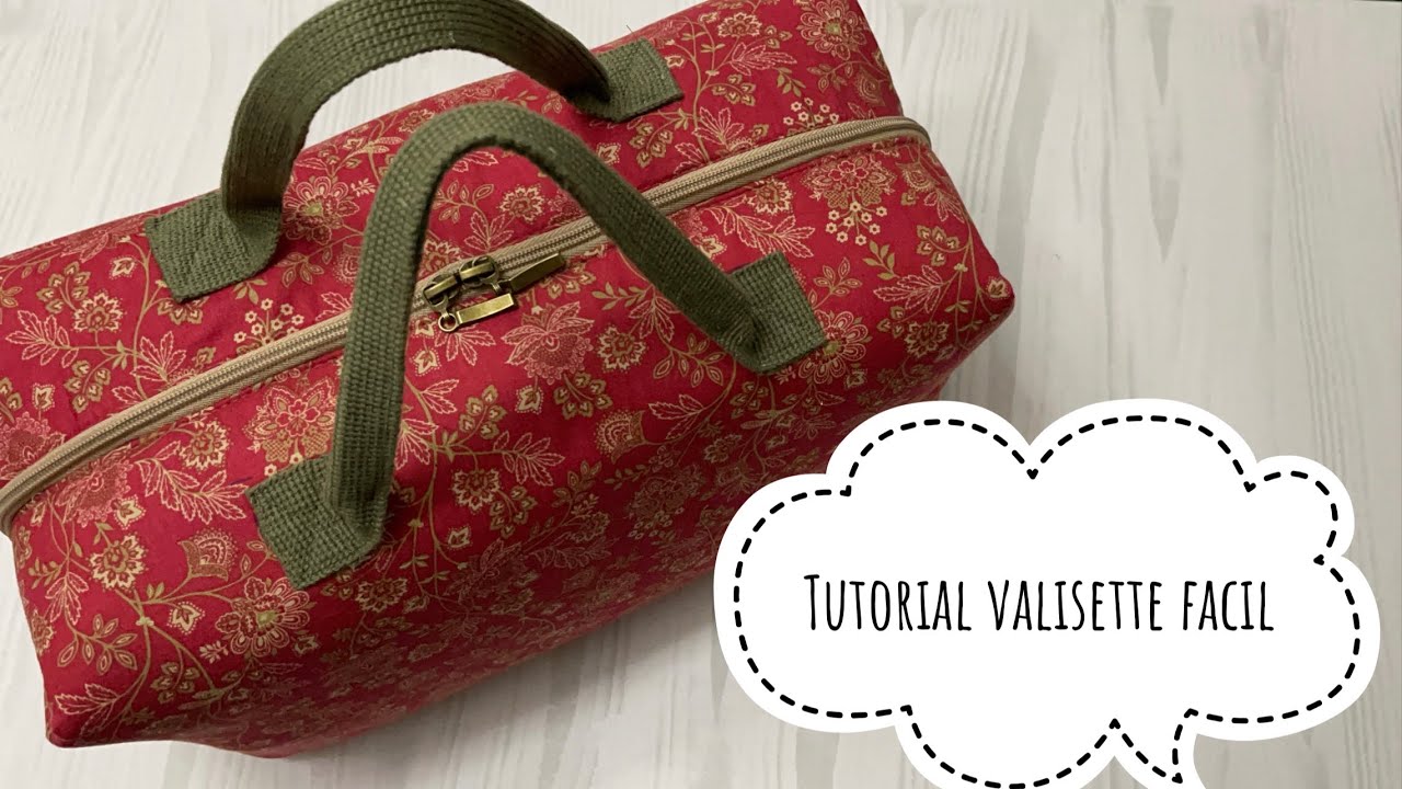 👜Como hacer un bolso con cremallera valisette fácil paso a paso ( 2021)❤️❤️🧵#costuracreativa