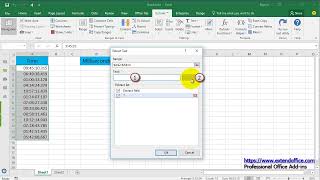 How to extract milliseconds from time in Excel