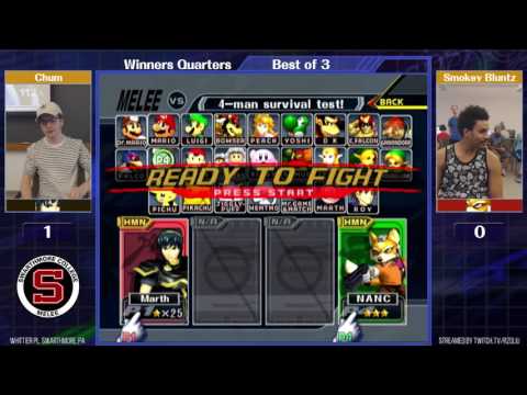 Event Match 22: Chum (Marth) vs Smokey (Fox) - Losers Round 3
