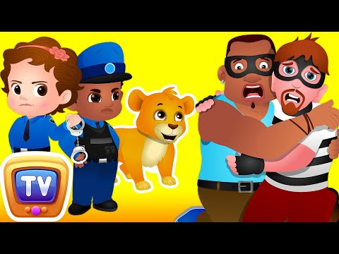 ChuChu TV Police Saving the Lion Cub - Masai Mara Episode - Fun Stories for Children
