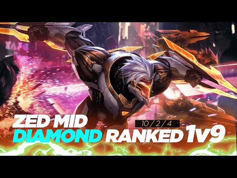 PRESTIGE PROJECT ZED SKIN - PRIMO GAME CON QUESTA SKIN! ZED MID LEAGUE OF LEGENDS ITA