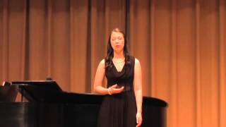 "Black is the Color of My True Love's Hair", words by John Jacob Nile, arr. by Jean Shackleton