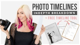 Wedding Photography Timeline Breakdown (with and w/o a First Look) + Free Timeline Tool! 📋