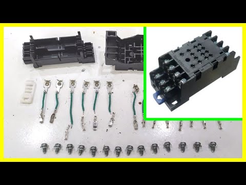 Inside 14 Pin Relay Sockets - IDEC SY4S-05D - Cấu tạo đế rơ le 14 chân