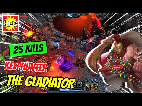 HON THE GLADIATOR GAMEPLAY | KeepHunter | Diamond - NM
