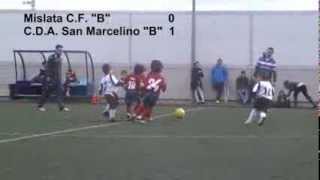 preview picture of video 'Jornada 13.- Mislata CF B - CDA San Marcelino'