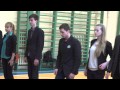 Учащиеся гимназии №4 г Смоленска репетируют танец под песню Glee Cast It's Time 