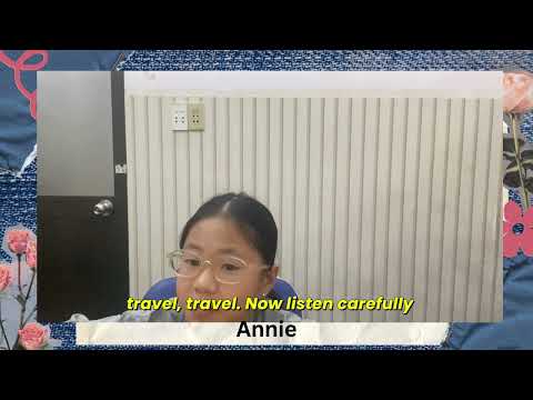 Speaking Test Mv1016 Annie