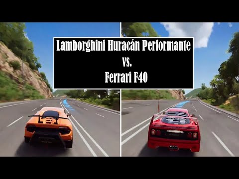 Lamborghini vs. Ferrari in Test Drive Unlimited Solar Crown
