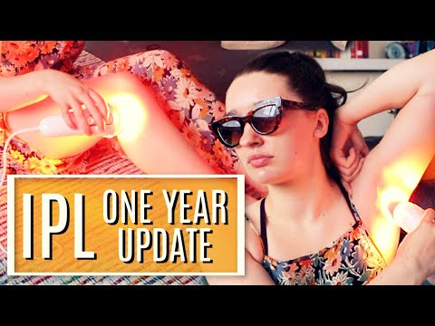 1 YEAR UPDATE | LASER HAIR REMOVAL AT HOME | IPL REVIEW: Braun Silk Expert Pro 5