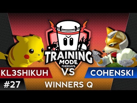 TMT 27 - Cohenski (Fox) VS kl3shikuh (Pikachu) - SSBM Winners Quarters - Smash Melee