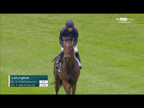 Derby contender? Aidan O'Brien's UNITED NATIONS wins the SBK Derby Trial at Lingfield!