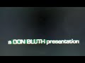 A Don Bluth Presentation Slap T Pooch In Technological Threat