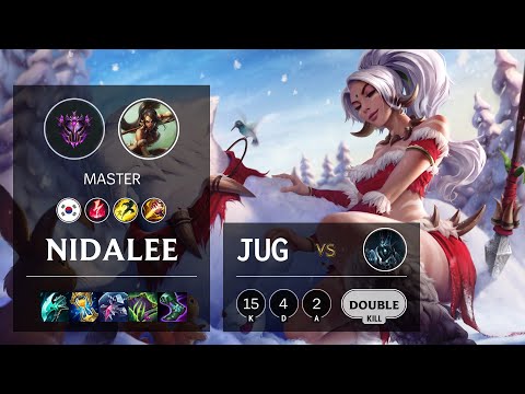 Nidalee Jungle vs Karthus - KR Master Patch 11.18
