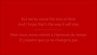 Glee - Don&#39;t wanna lose you / Paroles &amp; Traduction