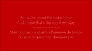 Glee - Don&#39;t wanna lose you / Paroles &amp; Traduction